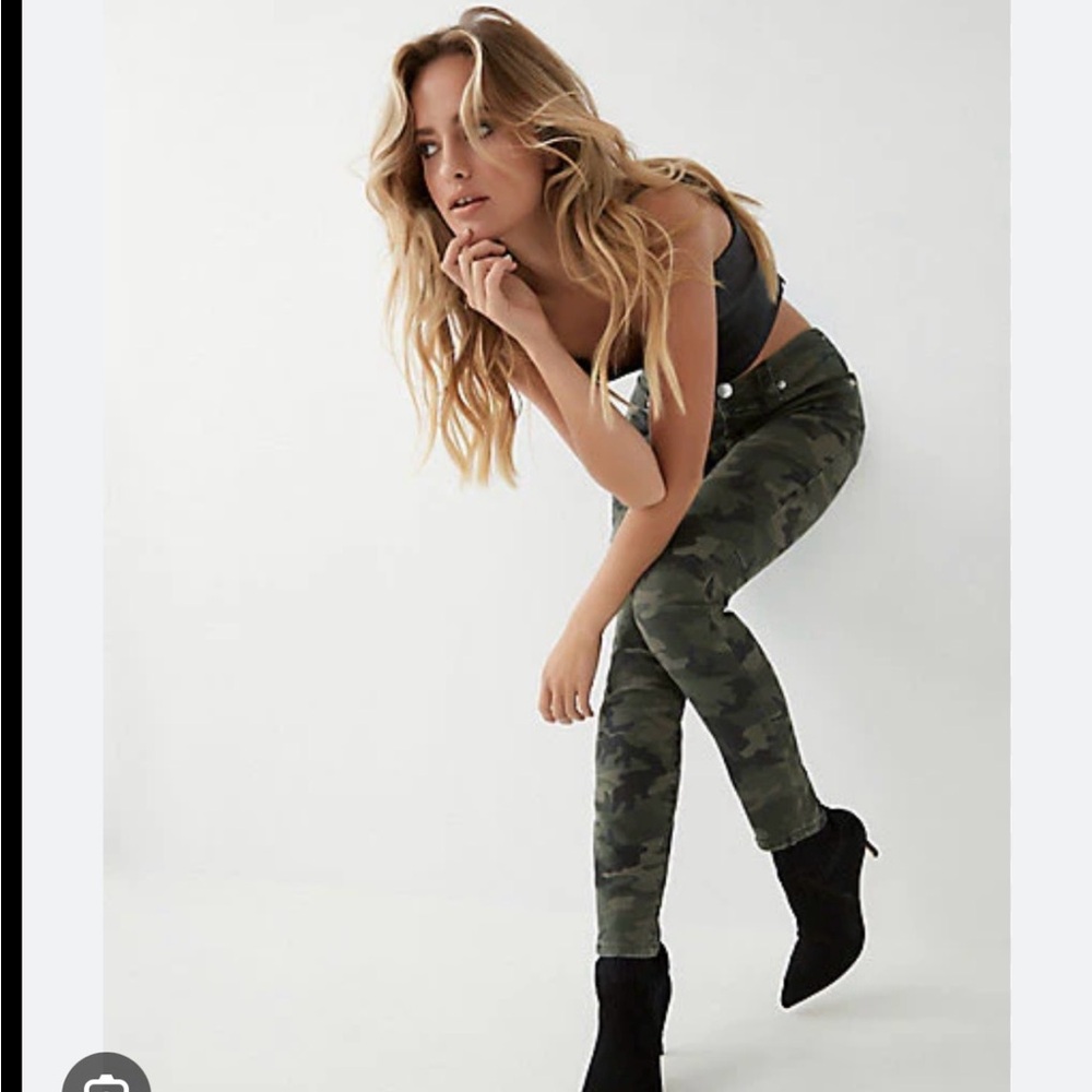 Celebrity Pink Olive Cargo Pants
